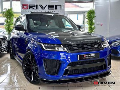 Blue Used 2018 Land Rover Range Rover Sport SVR SUV | £47,995