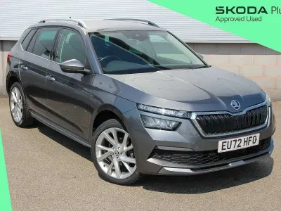 Used Skoda Kamiq SE L Executive 110 HP (80 kW) 2022 Graphite grey metallic SUV