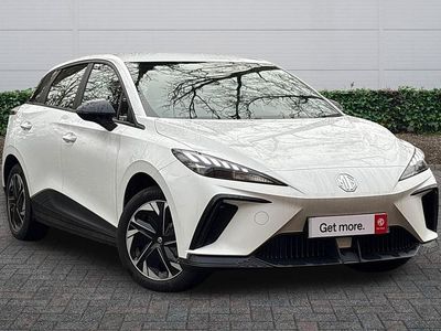 Used MG MG4 EV SE 125 kW (170 HP) 2023 White Hatchback
