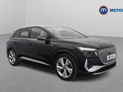 Used Audi Q4 e-tron S-Line 150 kW (204 HP) 2023 Black SUV