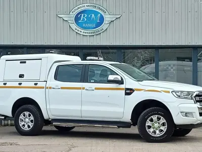 Begagnad Ford Ranger XLT 2018 Vit Pickup