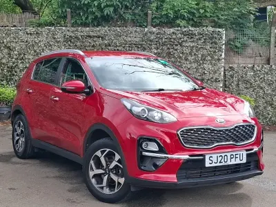 Used Kia Sportage 130 HP (95 kW) 2020 Red SUV