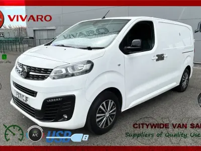 Used Vauxhall Vivaro Sportive 120 HP (88 kW) 2022 White MPV