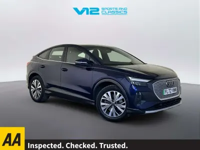 Used Audi Q4 e-tron Sport 219 kW (299 HP) 2022 Blue SUV