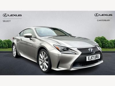 Used Lexus RC300h 2017 Silver Coupe