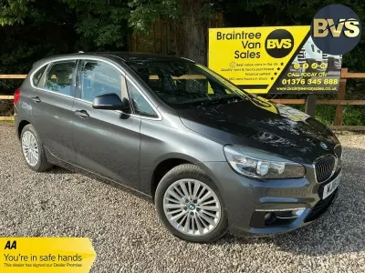 Used BMW 218 Luxury Line 150 HP (110 kW) 2018 Grey MPV