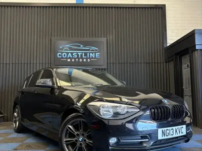 Used BMW 114 Sport Line 102 HP (75 kW) 2013 Black Hatchback