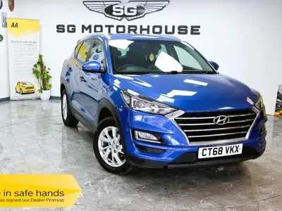 Used Hyundai Tucson SE 132 HP (97 kW) 2019 Blue SUV