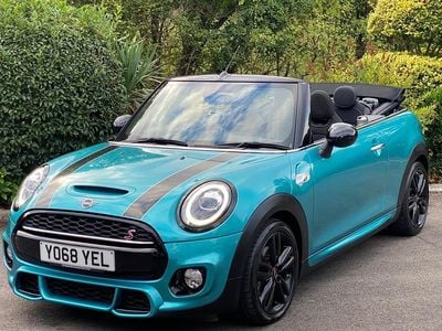 Turquoise Used 2018 Mini Cooper S Cabriolet Cabriolet | £14,990 (Fair price)