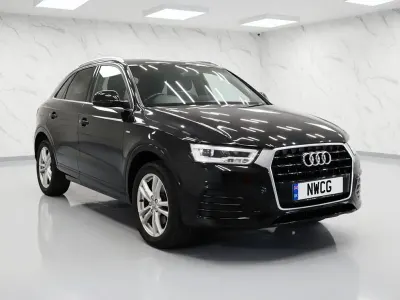 Używany Audi Q3 S-Line 150 KM (110 kW) 2015 Czarny SUV