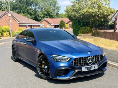 Used Mercedes AMG GT 63 Premium Plus 700 HP (514 kW) 2019 Blue Coupe