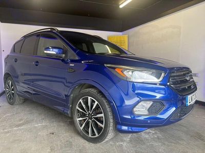 Used Ford Kuga ST-Line 150 HP (110 kW) 2017 Blue SUV