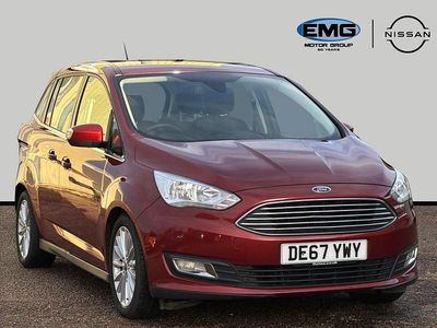 Red Used 2017 Ford Grand C-Max Titanium MPV | £6,795 (Fair price)