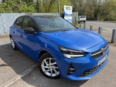 Used Vauxhall Corsa SRi 100 HP (73 kW) 2020 Blue Hatchback