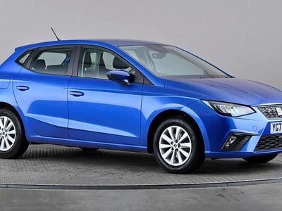 Used Seat Ibiza SE 95 HP (69 kW) 2023 Blue Hatchback