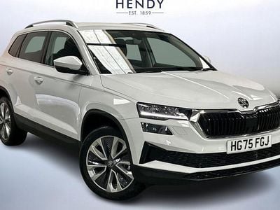 Moon white metallic New 2025 Skoda Karoq SE L SUV | £28,498 (Good price)