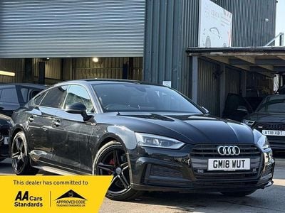 Used Audi A5 S-Line 2018 Black Coupe