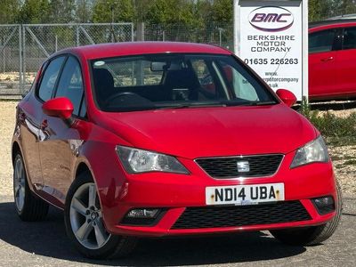 Begagnad Seat Ibiza 85 HK (62 kW) 2014 Röd Halvkombi