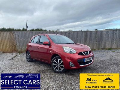 Używany Nissan Micra Tekna 80 KM (58 kW) 2015 Czerwony Hatchback