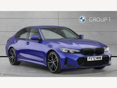 Used BMW 320 M Sport 184 HP (135 kW) 2022 Blue Sedan