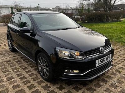 Used VW Polo Design 2015 Black Hatchback