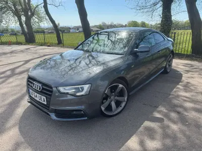 Used Audi A5 Black Edition 2014 Grey Coupe