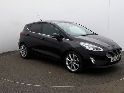 used Ford Fiesta a 1.0T EcoBoost Titanium X Hatchback 5dr Petrol DCT Euro 6 (s/s) (125 ps) Part Leather