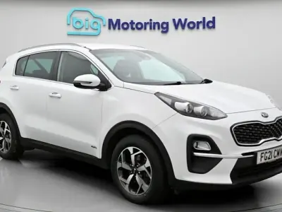 Used Kia Sportage 177 HP (130 kW) 2021 White SUV