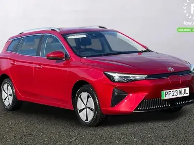Used MG MG5 EV SE 114 kW (156 HP) 2022 Red Estate