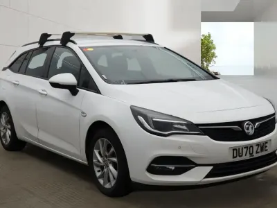 Used Vauxhall Astra Business Edition 2020 White Estate