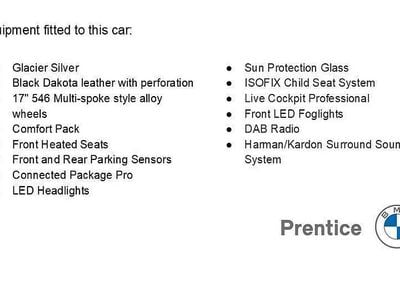 Used BMW 118 Comfort Edition 138 HP (101 kW) 2020 Silver Hatchback