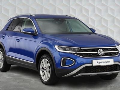 Blue Used 2022 VW T-Roc Style SUV | £22,000 (Fair price)