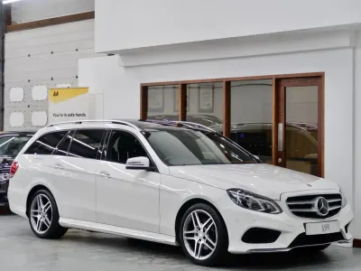 Used Mercedes E350 AMG 2013 White Estate