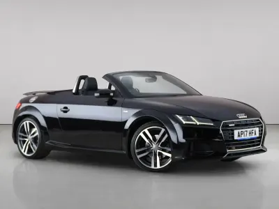 Used Audi TT Roadster S-Line 230 HP (169 kW) 2017 Black Cabriolet