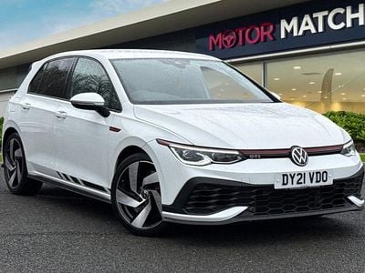 Begagnad VW Golf VII GTI Clubsport 2021 Vit Halvkombi