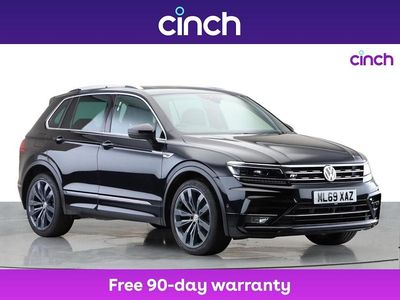 Black Used 2019 VW Tiguan R-line SUV | £20,599 (Good price)