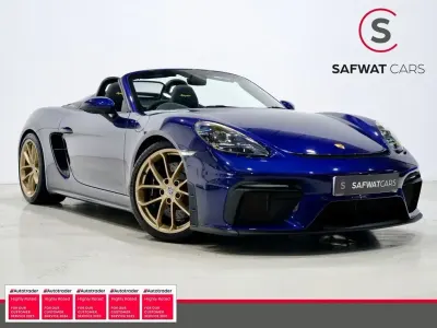 Usado Porsche 718 2023 Azul Descapotable