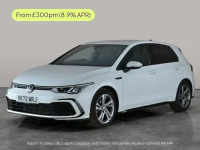 Second-hand VW Golf VIII R-line 150 CP (110 kW) 2022 Alb Hatchback