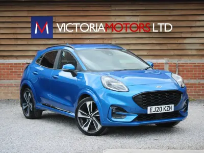 Käytetty Ford Puma ST-Line X 2020 Sininen Katumaasturi