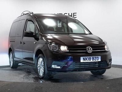 Purple Used 2018 VW Caddy Maxi Life S MPV | £13,995 (Good price)