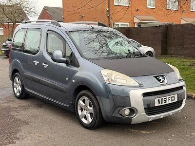 Used Peugeot Partner Tepee Outdoor 112 HP (82 kW) 2011 Grey MPV
