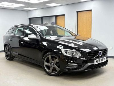 Black Used 2016 Volvo V60 R-Design Estate | £11,979 (A bit pricey)