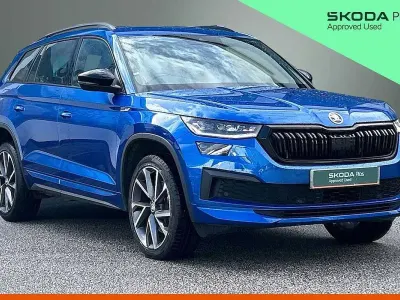 Gebraucht Skoda Kodiaq SportLine 150 PS (110 kW) 2023 Blau SUV