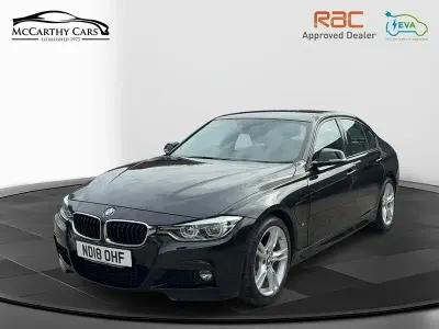 Begagnad BMW 330e M Sport 2018 Svart Sedan
