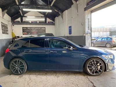 Used Mercedes A35 AMG Premium 2021 Blue Hatchback