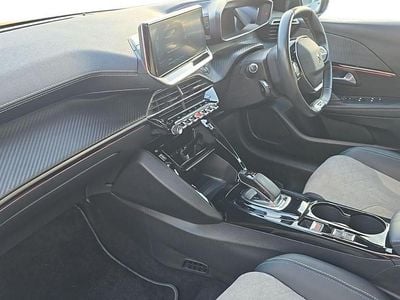 Used Peugeot e-208 GT 100 kW (136 HP) 2020 Yellow Hatchback