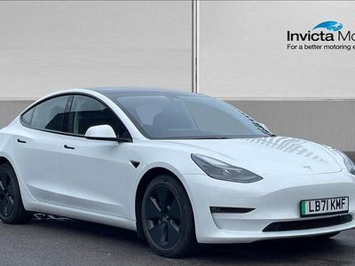 Used Tesla Model 3 Long Range AWD 366 kW (498 HP) 2021 White Sedan