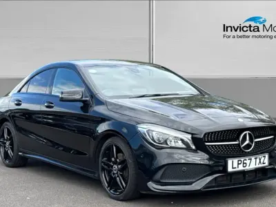 Usado Mercedes CLA180 AMG line 122 HP (89 kW) 2018 Preto Sedan