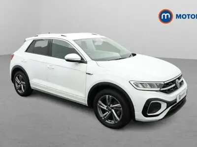 Used VW T-Roc R-line 150 HP (110 kW) 2024 White SUV