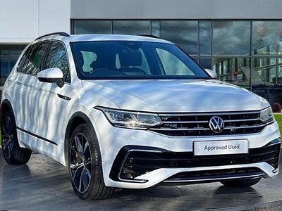 Used VW Tiguan R-line 150 HP (110 kW) 2022 Pure white SUV